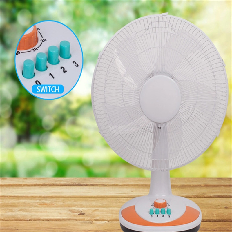 Diseño único 12 Ventilador eléctrico de la mesa del estudio del ventilador del escritorio del invernadero de 16 pulgadas