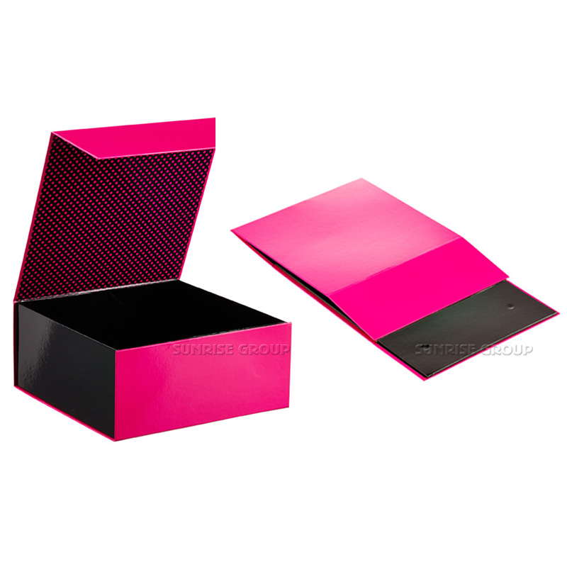 Caja plegable plegable de papel de empaquetado por encargo del regalo del seguro comercial