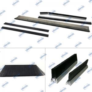 Cepillo de nylon personalizado de la cerradura del cepillo del cepillo del sello del cepillo de la tira del nilón del fabricante