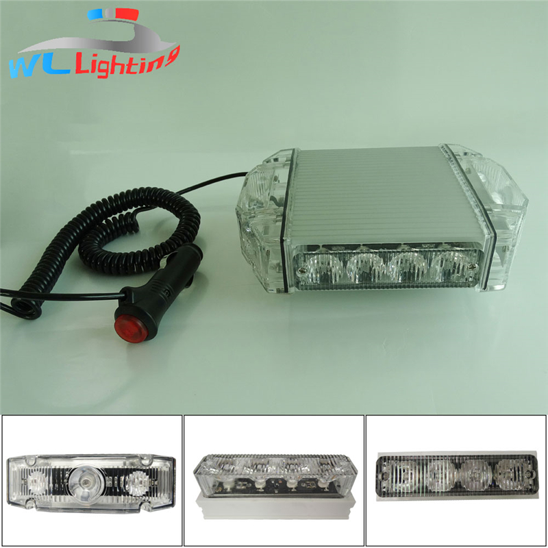 LED mini barra de luz de advertencia de alta potencia 12V 24V superficie de emergencia montada luz para ambulancia / policía / camión