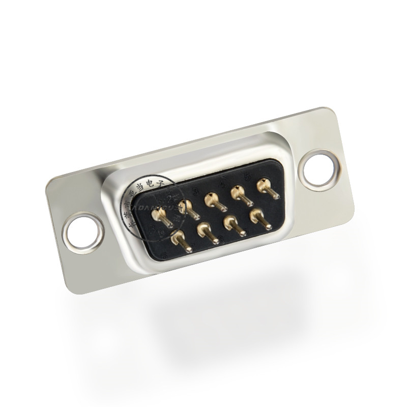 Conector de 9 pines d rs232 de alta densidad