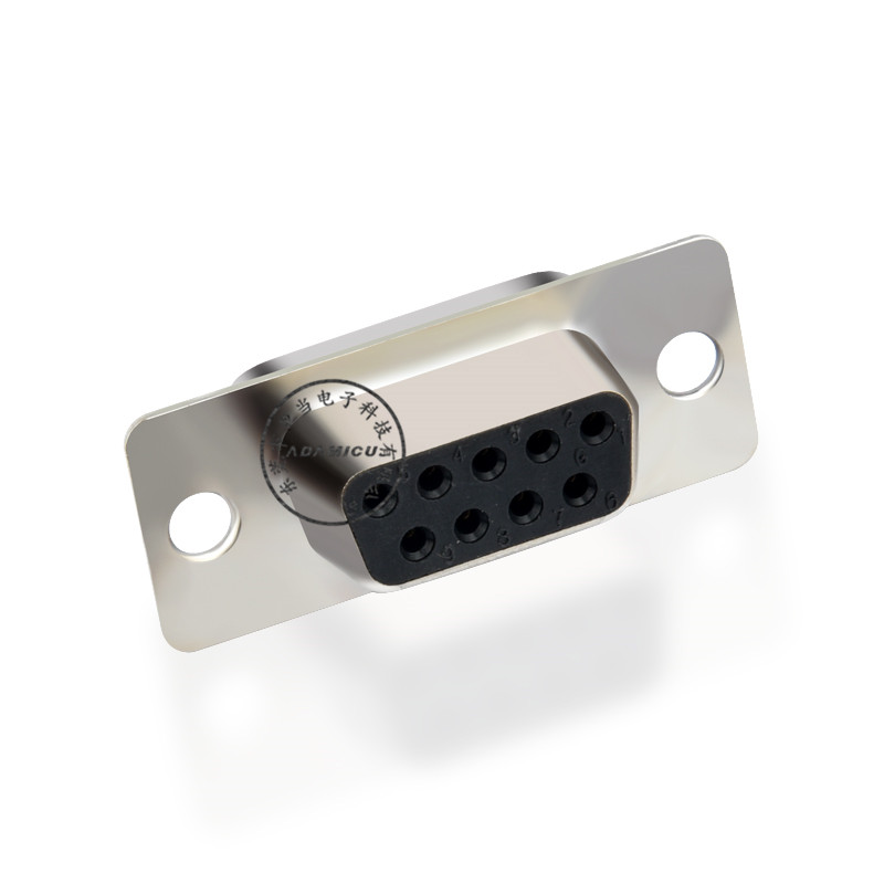 Conector de 9 pines d rs232 de alta densidad