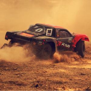 Vorkracing 1/10 escala Eléctrica curso corto camión V2 RTR 4WD RC camión SCTX10 V2