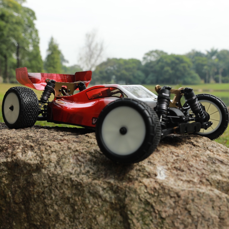 Vkarracing 1/10 eléctrico 4WD Buggy RC sin campo a campo traviesa con chasis de metal