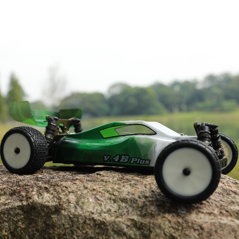 Vkarracing 1/10 eléctrico 4WD Buggy RC sin campo a campo traviesa con chasis de metal