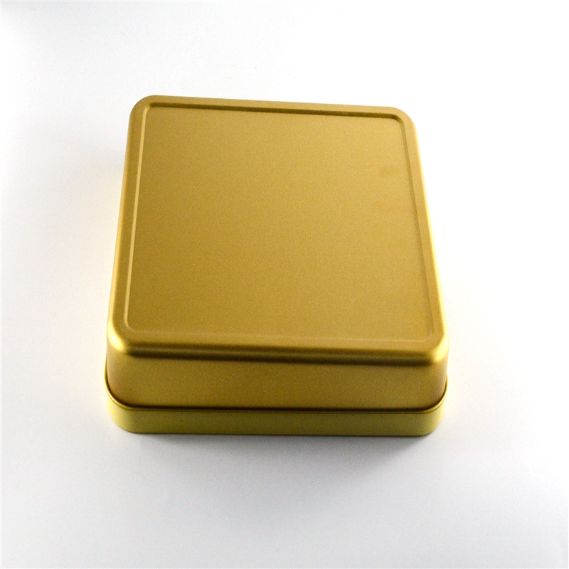 Caja rectangular de la lata del caramelo de chocolate 3D de dos piezas