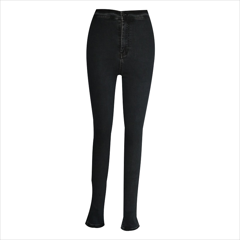 buen ajuste disco gris skinny jean WS1005