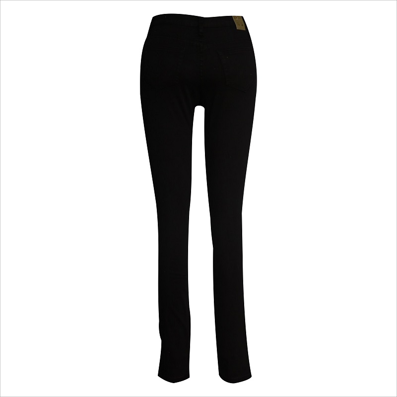 Todo sobre jeans pitillo negros rasgados WS1015