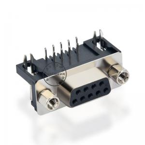 Conector d-sub de 9 pines Hembra ángulo recto Conector de siemens Profibus