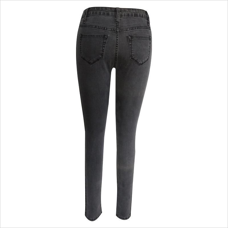 pantalones vaqueros ajustados grises WS10121