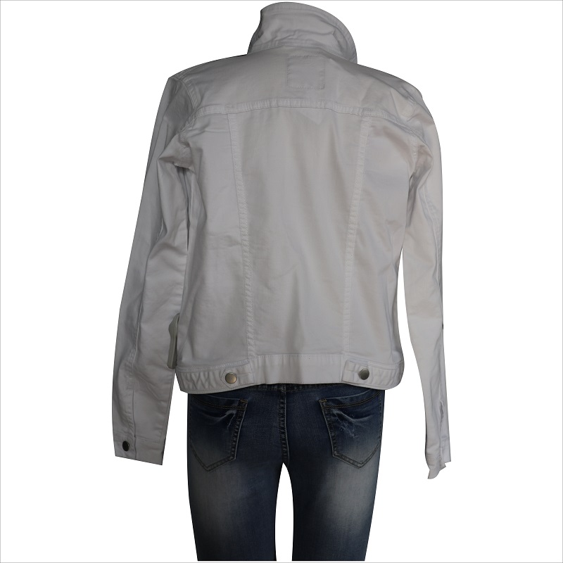 chaquetas blancas elásticas WS10129