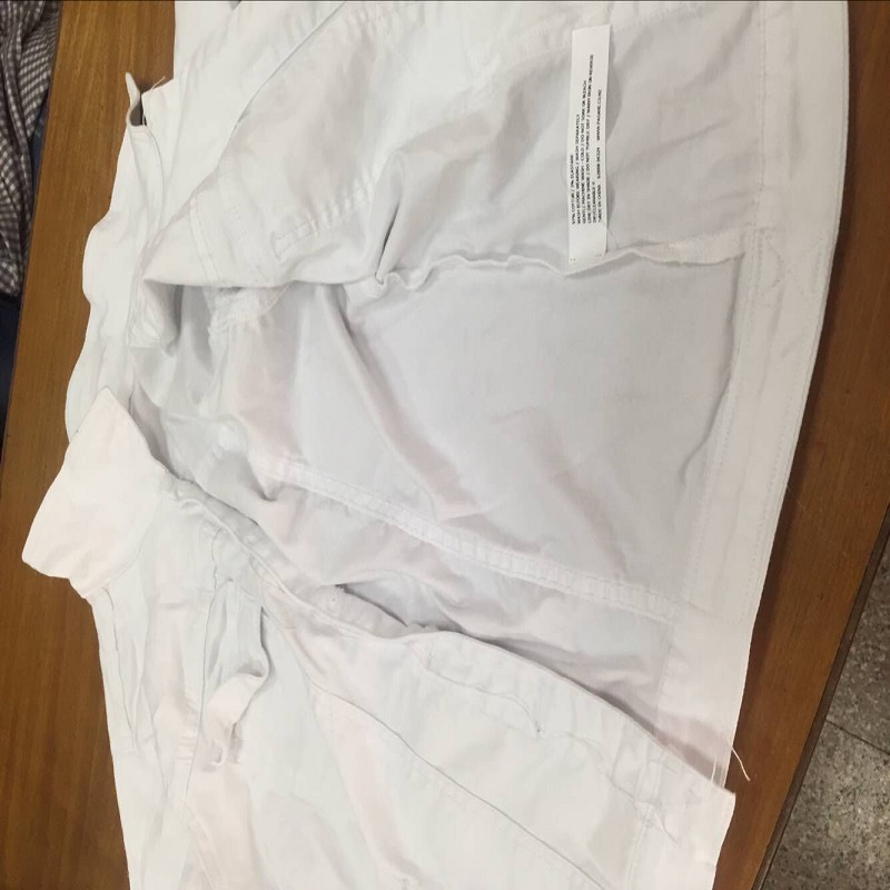 chaquetas blancas elásticas WS10129