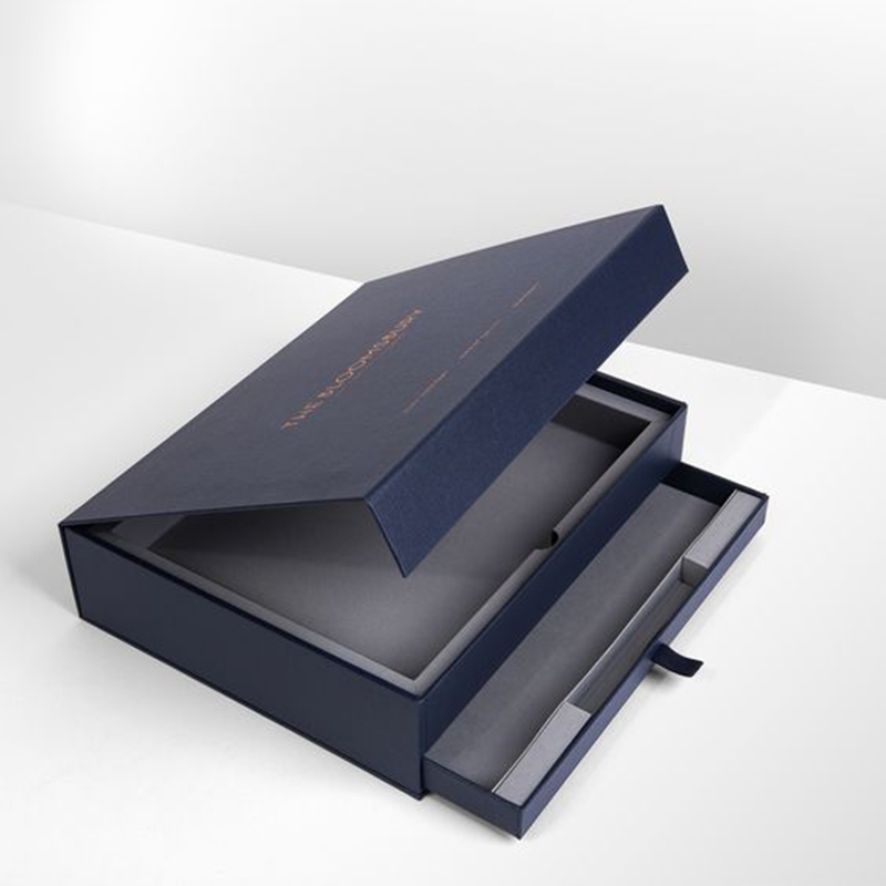 Caja de regalo magnética superior personalizada tapa de alta calidad del libro