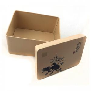 Caja hermética de lata del té del rectángulo del nuevo diseño 2018
