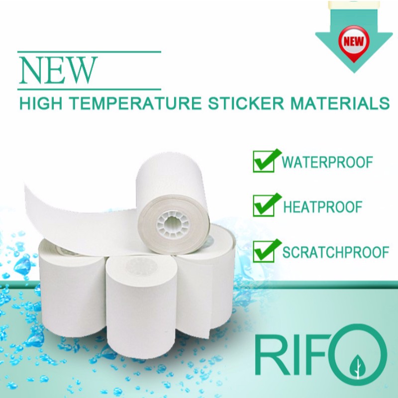 Rifo Eco Friendly Protección de alta temperatura Etiquetas Etiquetas Materias primas