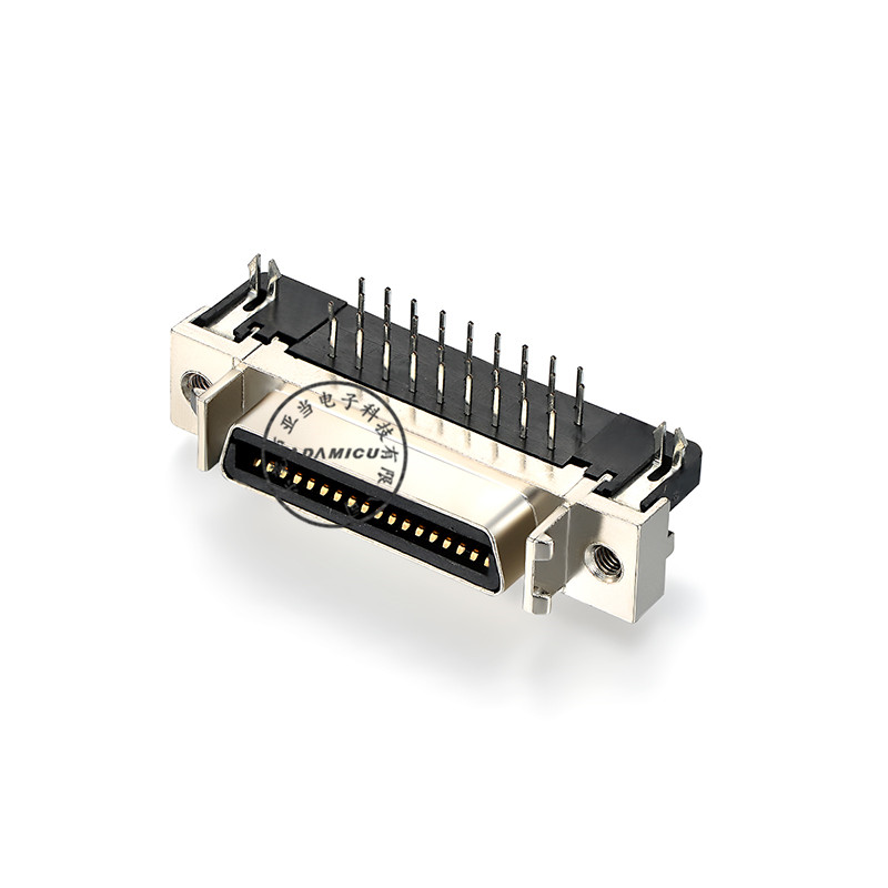 Top SCSI estándar 36 pin CN conector hembra de aleación de zinc