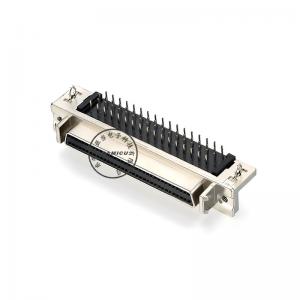 Fabricado en aleación de zinc de China SCSI 68 pin conector db conector hembra