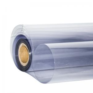 Película elástica de PVC azul China de alta calidad para alimentos