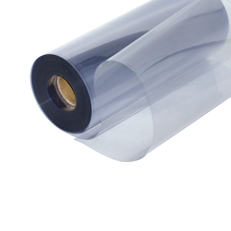 Rollo de película de estiramiento de PVC super claro grueso de 1 mm para termoformado
