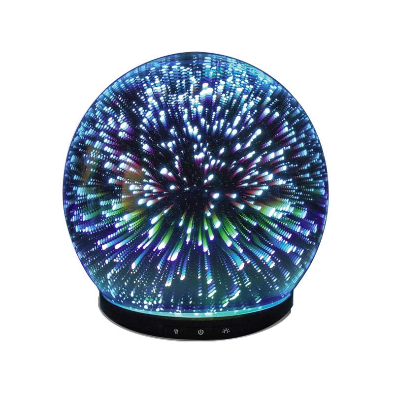 El mejor producto en el difusor ultrasónico del aceite esencial del aroma del fuego artificial eléctrico de los fuegos artificiales de los EEUU con la luz colorida
