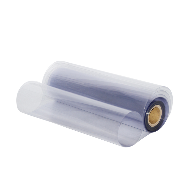 Película de plástico rígido transparente de 0,3 mm para rollos