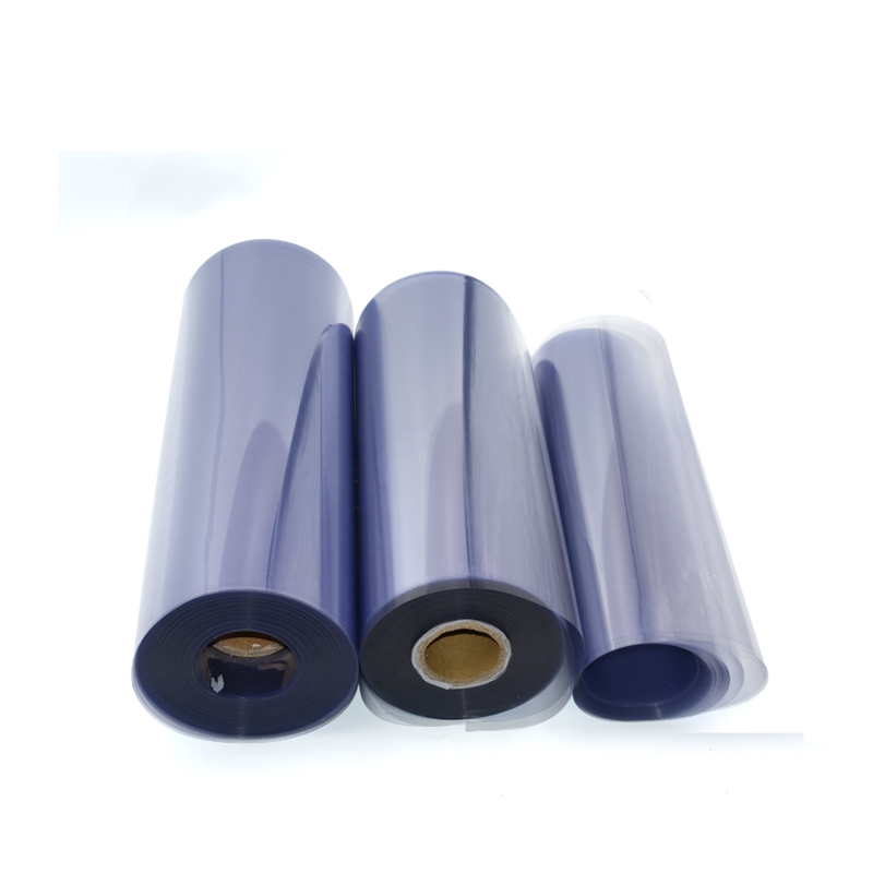 Rígido Thermoforming plástico PVC rollo personalizado película de envoltura de alimentos