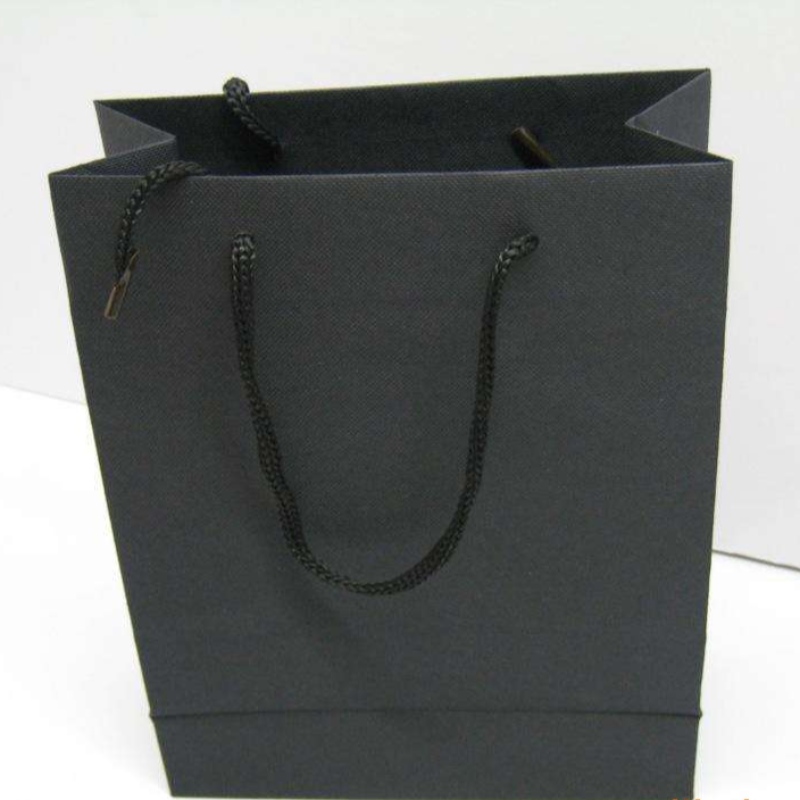 bolsas de promoción de papel de lujo con textura