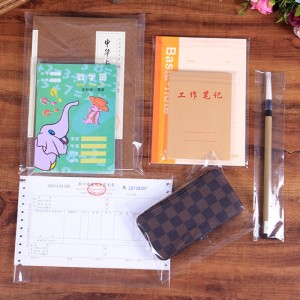 Adhesivo OPP CPP PE autoadhesivo con sellado hermético a prueba de agua bolsas de plástico para joyería portátil artículos de embalaje