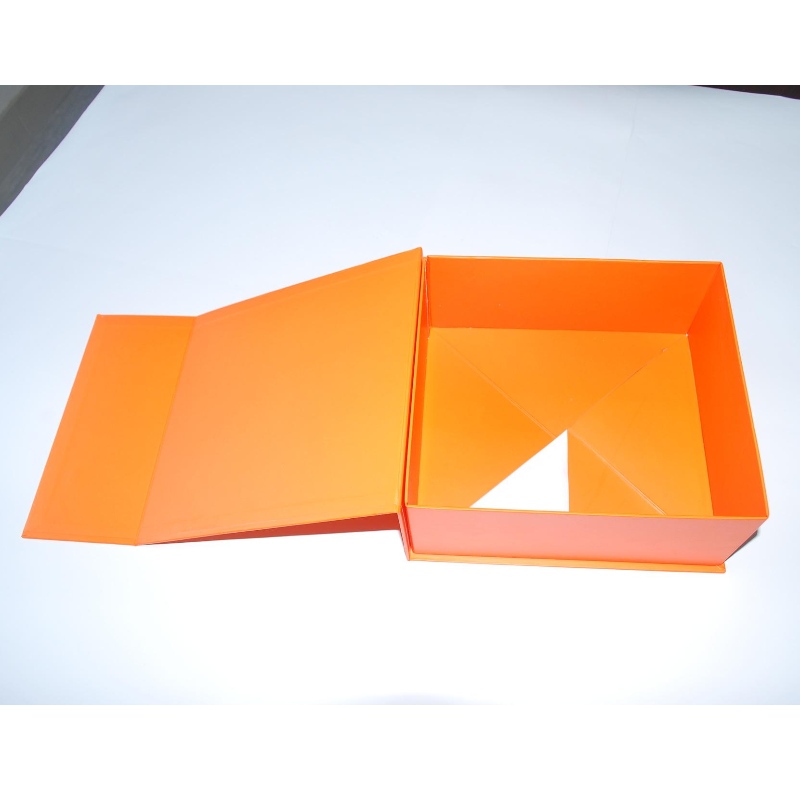 Embalaje plano de un lado caja de cartón plegable