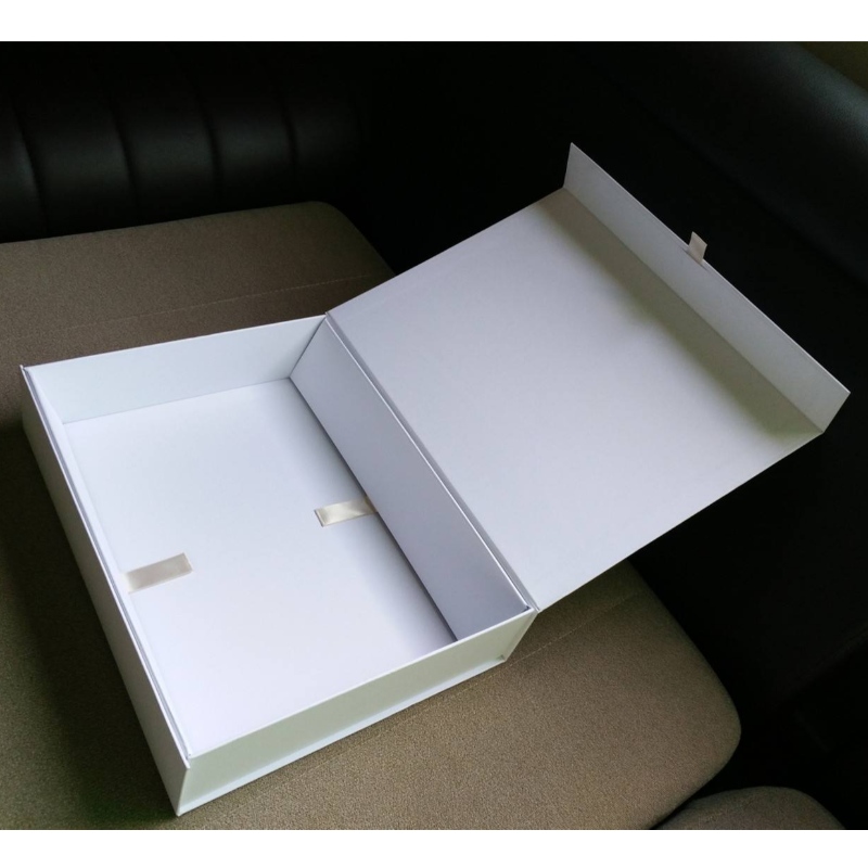 Libro forma rígida regalo cajas de embalaje de cartón