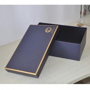 caja de zapatos estampada caliente de la caja del zapato de la hoja del goil