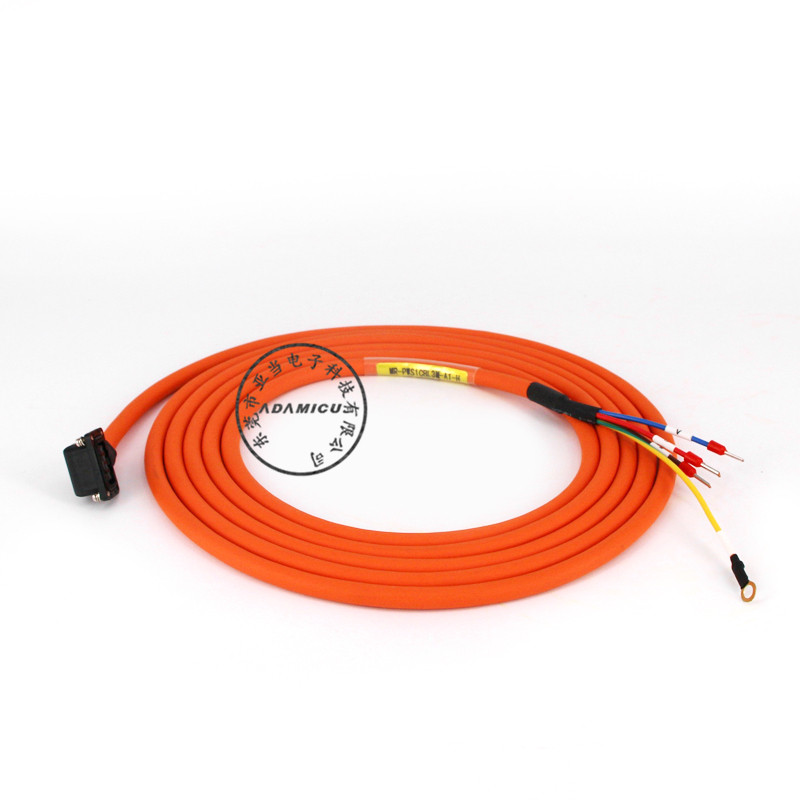 Cable flexible de alimentación Mitsubishi fabricado MR-PWS1CBL3M-A1-H