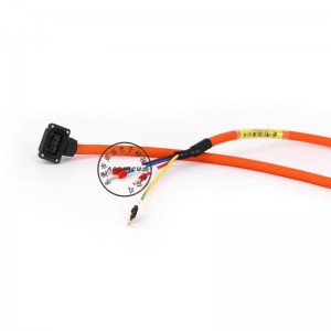 Cable flexible de alimentación Mitsubishi fabricado MR-PWS1CBL3M-A1-H