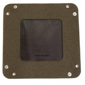 Bandeja de cuero sintético