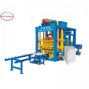 Aplicación de la máquina automática de ladrillos sin fuego (máquina de moldeo de bloques QT4-15S)