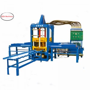 Aplicación de la máquina automática de ladrillos sin fuego (máquina de moldeo de bloques QT4-15S)