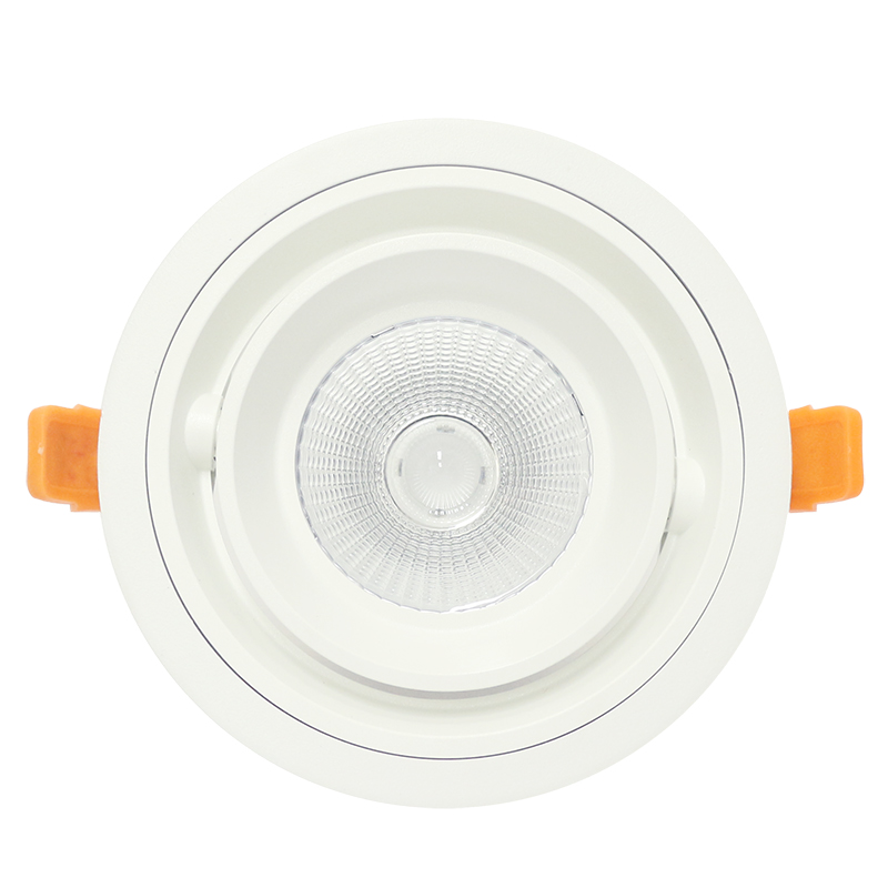 Lámpara LED ceilling de forma redonda y cuadrada COB 20W 30W empotrable hacia abajo luz led ceilling para montaje