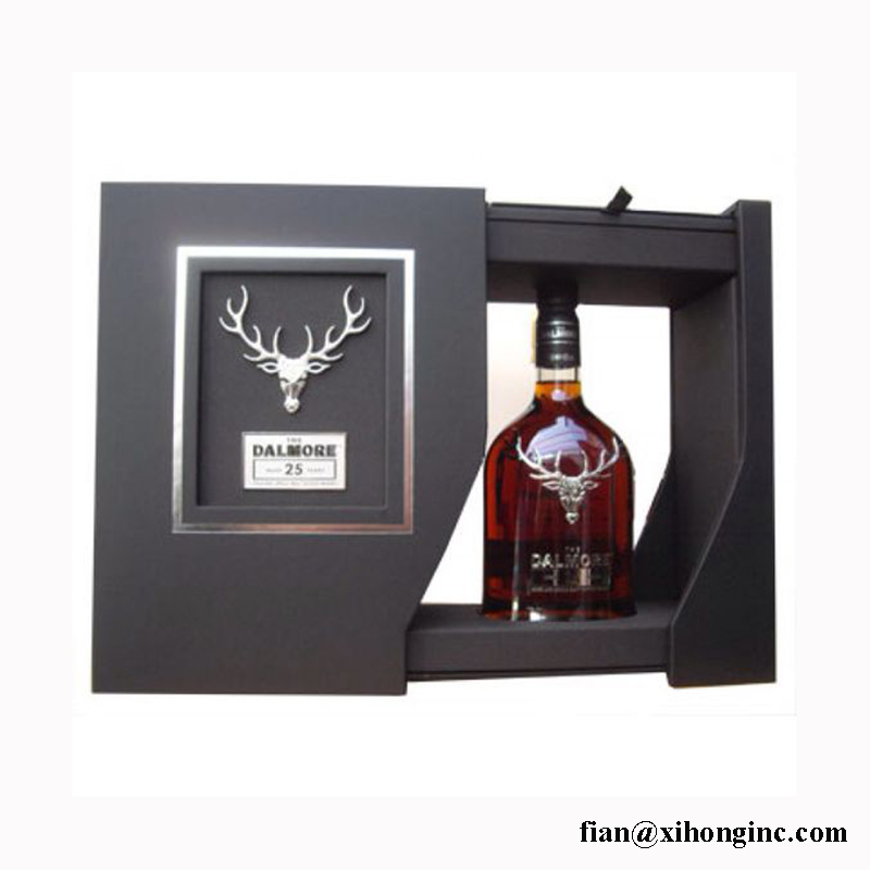 Caja de regalo de vino de cartón personalizada de China