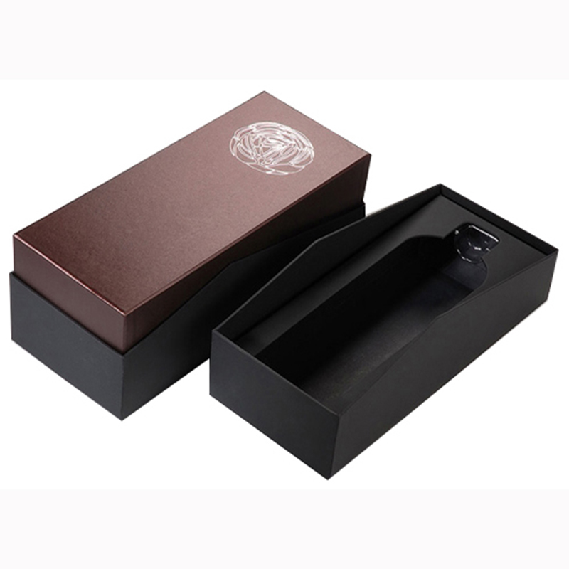 Caja de regalo de vino de cartón personalizada de China
