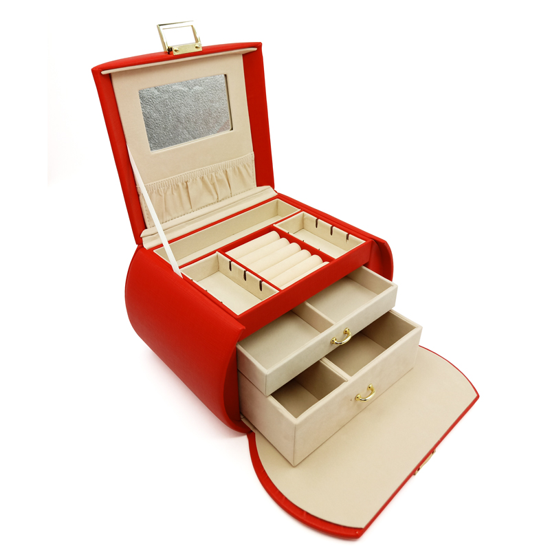 Cajas de regalo hermosas de la joyería de papel elegante para el presente empaquetado de encargo