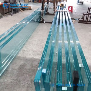 Paneles de vidrio laminado de gran tamaño a medida de vidrio templado / jumbo para ventanas