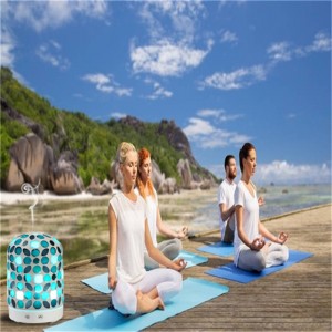 Difusor de aroma de vidrio mosaico de idea de producto nuevo mercado B2b 2018