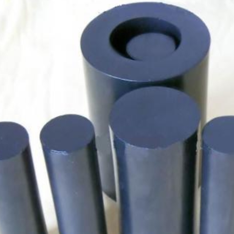 Varilla de PTFE rellena de fibra de carbono