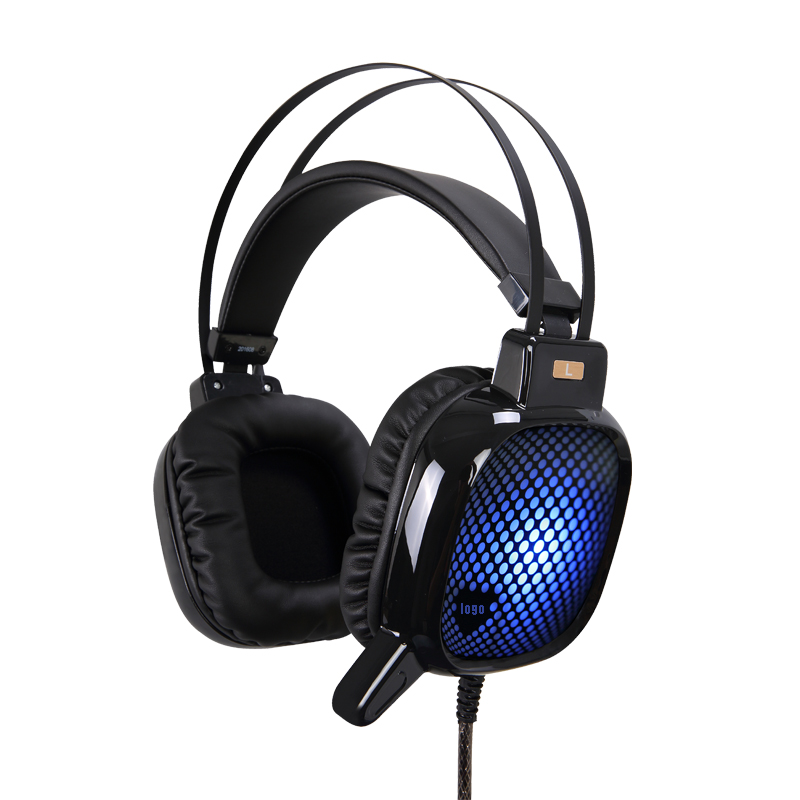 Auriculares de juego OEM de alta calidad con luz LED para PC, laptop, PS3, PS4, XBOX ONE