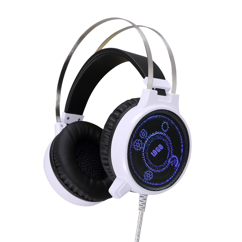 Auriculares de alta calidad del juego del fabricante de China sobre el oído para la PC