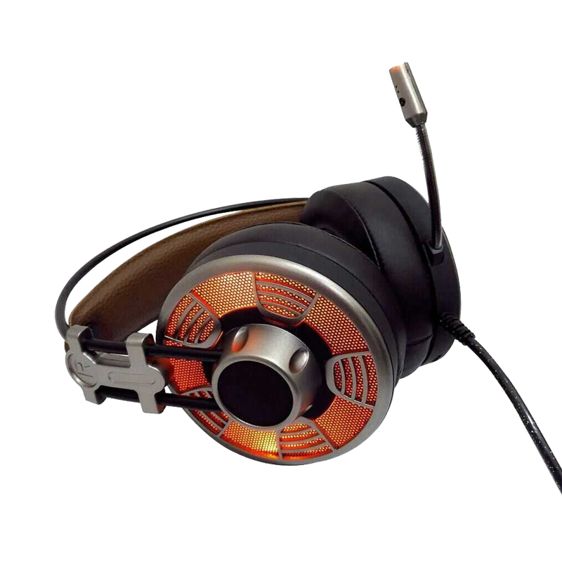 Auriculares de juego de 50 mm para auriculares sobre juego para auriculares 7.1 con sonido envolvente para PS4, PC, XBOX ONE