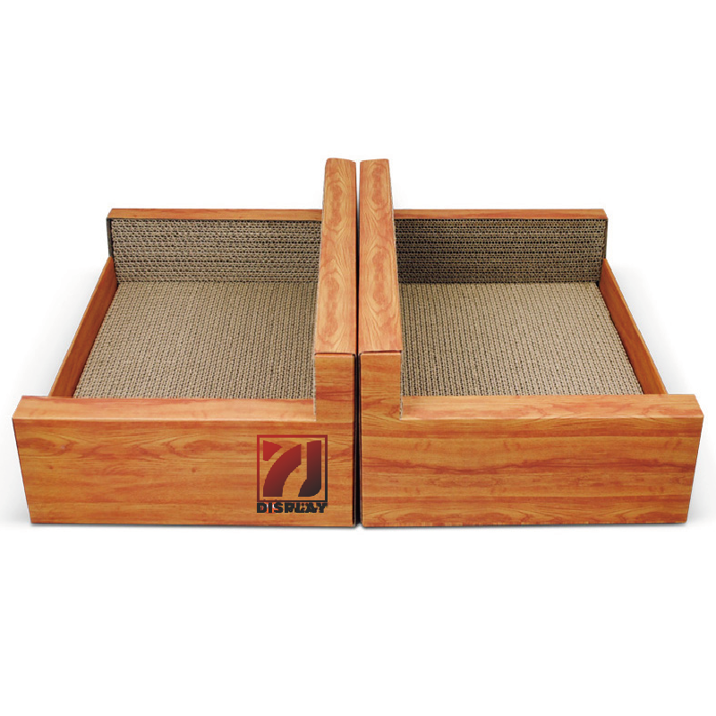 Funny Recycle Cat Scratcher - Sala de estar de cartón corrugado con Catnip