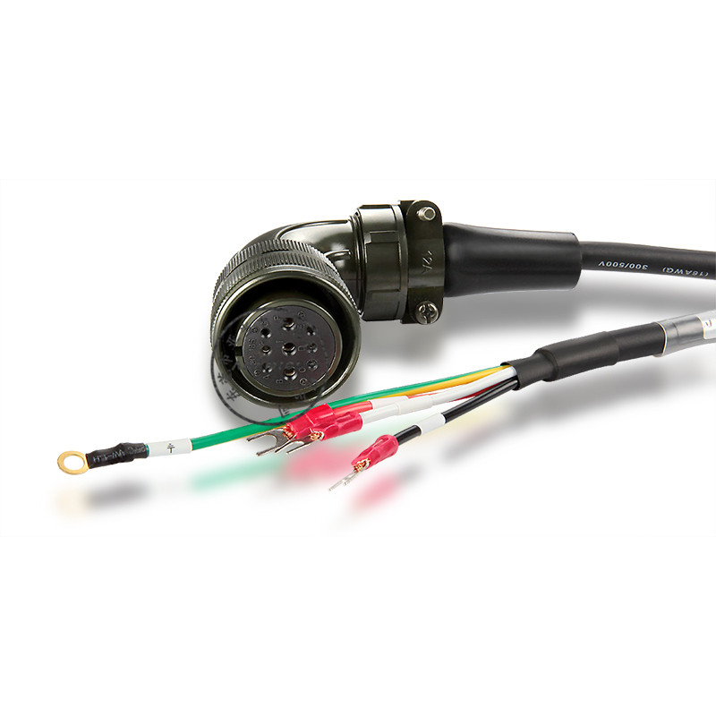 Cable eléctrico industrial Delta servo motor pvc blindado cable de alimentación