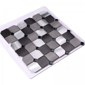 Azulejos de pared de vidrio y aluminio casa de diseño de pared frontal