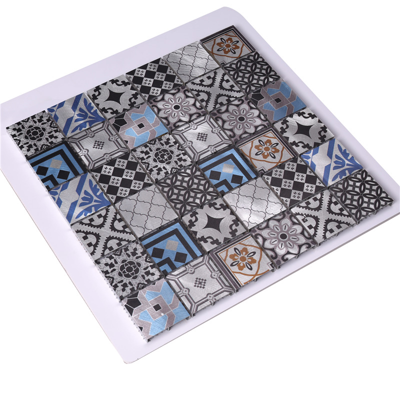 Teja de mosaico marroquí del cuadrado de Hotsale de la fábrica de 48 * 48m m / teja de Marruecos